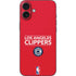 NBA Los Angeles Clippers Standard Red iPhone 16 Plus Skin